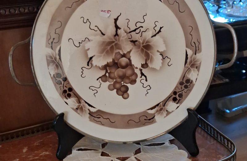 Çek Porselen Taş Tepsi